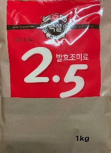 백설,CJ,2.5%,핵산,발효조미료,1kg